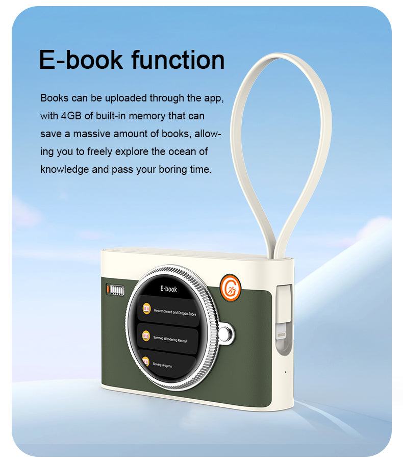 New smart power bank with multi-function, supports Bluetooth voice calls and audio local recording,multiple sports modes, fast charging