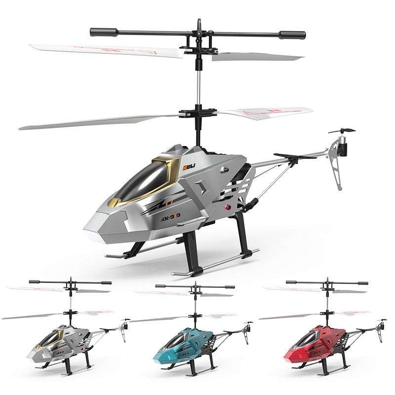 Small Helicopter Unmanned Aerial Vehicle Remote Control Aircraft Drop Resistant Induction Aircraft Model With Lights And Height-Adjustable Remote-controlled Airplane Can Hover Steady